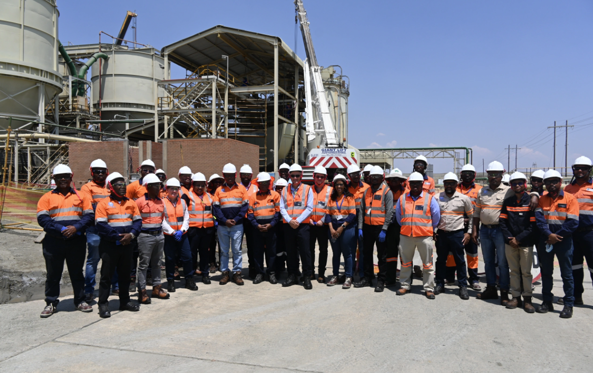 DEBSWANA TECHNICAL COMMITTEE VISITS OLDM